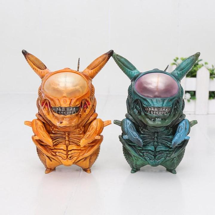 BRIVLOX Alien Xenomorph Pikachu Figure - BRIVLOX | Where Innovation Meets Style!